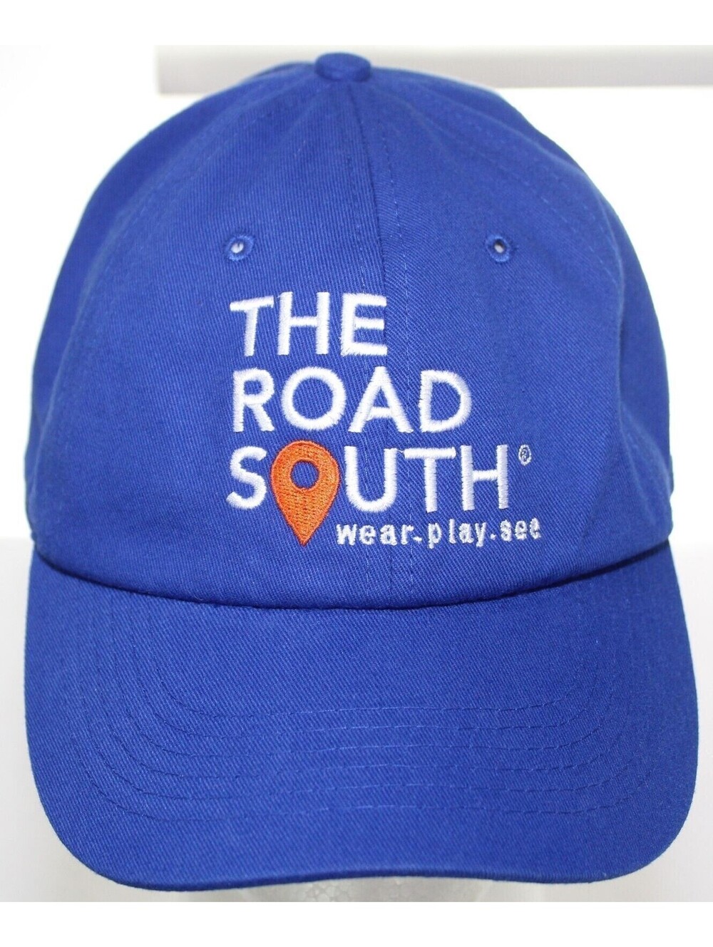 NWOT Belk The Road South Wear Play See Baseball Hat - Blue Buckle Strapback Cap
